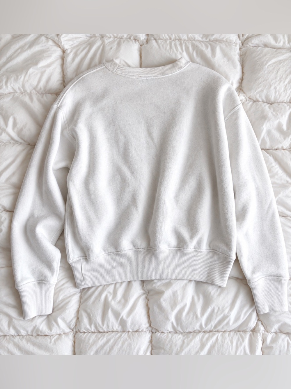 Vintage Ralph Lauren Polo Bear Sled Winter White Sweatshirt XS - Picture 3 of 9